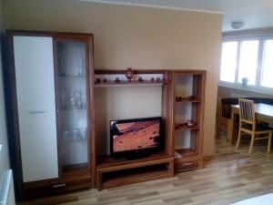 TV a/nebo společenská místnost v ubytování Penzion u Sklípků