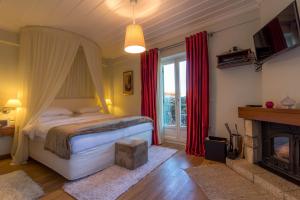 Posteľ alebo postele v izbe v ubytovaní Enastron Guesthouse
