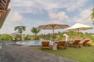 Bazén v ubytování Puri Pandawa Resort nebo v jeho okolí