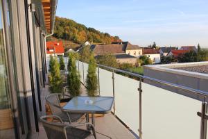 Un balcon sau o terasă la Gästehaus Rebenhof