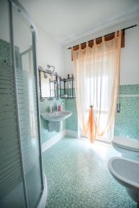 Ванна кімната в B&B da Viky