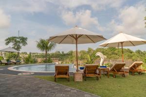 Bazén v ubytování Puri Pandawa Resort nebo v jeho okolí