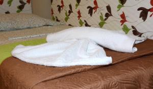 Postel nebo postele na pokoji v ubytování Villa Rafailia