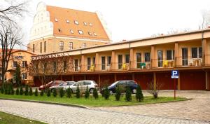 Budova, v ktorej sa hotel nachádza