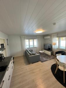 Majoituspaikan Iiris keittiö tai keittotila