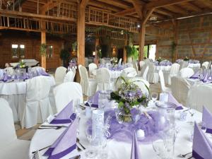 Restaurace v ubytování Landgasthof Scheubel