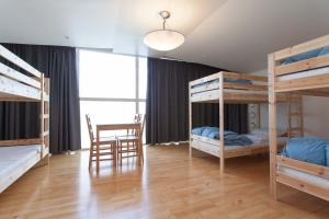 Letto o letti in una camera di Pronova Hotell & Vandrarhem