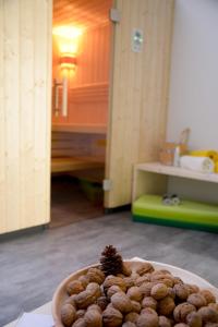 Postel nebo postele na pokoji v ubytování Gerda Wellness Apartment