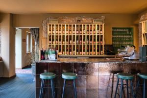 Zona de lounge sau bar la Locanda Borgo Colmello
