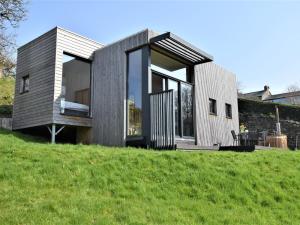 a modern house on a hill with grass at 2 Bed in Brecon oc-59733 in Talgarth