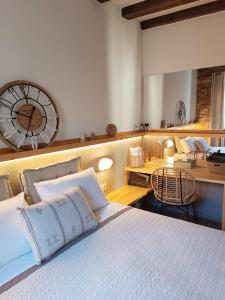 Llit o llits en una habitació de Casa Collage