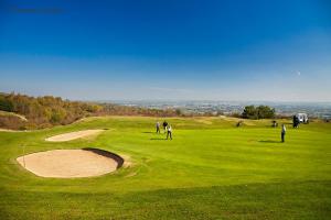 MeifodにあるBwthyn Efyrnwyの緑地の一団