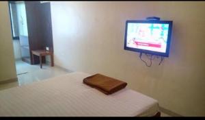 TV a/nebo společenská místnost v ubytování Hotel Rajdeep