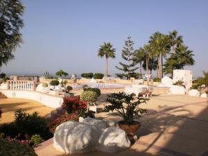 The swimming pool at or close to Las Mimosas