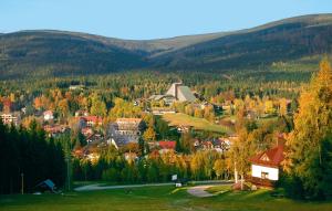 Splošen pogled na gorovje oz. razgled na gore, ki ga ponuja hotel