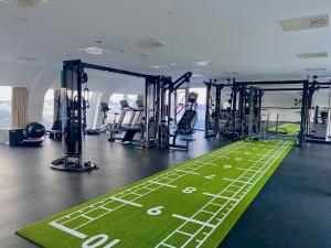 Centrul de fitness și/sau facilități de fitness de la Hotel Saffron