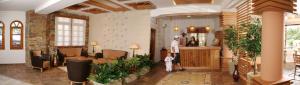 Χώρος καθιστικού στο Hotel Calypso