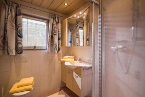 Koupelna v ubytování Appartement Unterbering