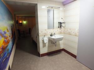 Koupelna v ubytování Apartma Mihovc