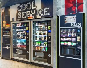 a cold service vending machine in a store at Ibis Budget Toulon Centre in Toulon