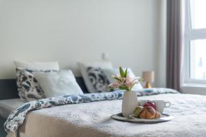 Posteľ alebo postele v izbe v ubytovaní P&O Apartments Wola Tarasy