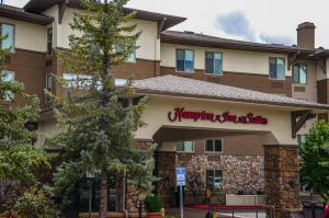 a rendering of the front of a hotel at Hampton Inn & Suites Flagstaff - West in Flagstaff