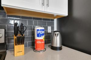a counter top with a can of poconosacistacist at Resort Style, close to Disney and other parks in Davenport +111 photos