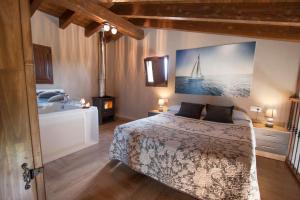 Posteľ alebo postele v izbe v ubytovaní Villas Verdemar
