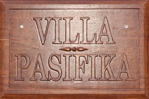 Certifikát, ocenenie alebo iný dokument vystavený v ubytovaní Villa Pasifika