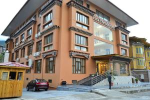 Budova, kde se hotel nachází