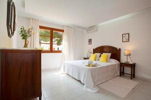 Ein Bett oder Betten in einem Zimmer der Unterkunft Villa Gotmar
