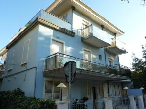 Balkón nebo terasa v ubytování Residence Costablu