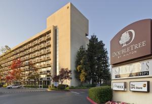 a rendering of the dunder mifflin building at DoubleTree by Hilton San Jose in San Jose