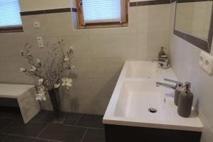 Koupelna v ubytování Appartement Seggl + 32 fotografií