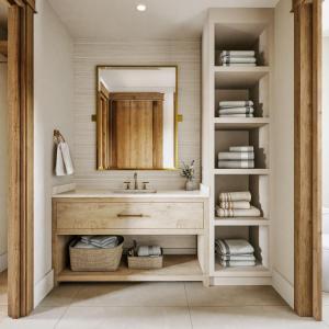 a bathroom with a sink and a mirror at Tributer Resort in Mineral
