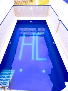 an overhead view of a swimming pool at Hotel Colombia - Apulo in Apulo +21 photos