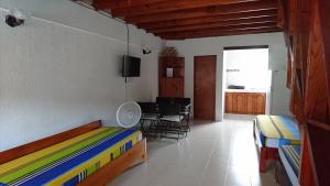 Μια τηλεόραση ή/και κέντρο ψυχαγωγίας στο Apartamento Duplex Unisanandres +9 φωτογραφίες
