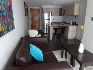 Kuchyň nebo kuchyňský kout v ubytování Tempora Apart Hotel