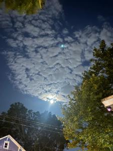 a blue sky with clouds in the sky at Casa Tabacon CR USA in Trenton +6 photos