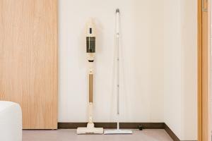 a couple of floor lights in a room at AoiResidence別邸葵 in Nagoya +51 photos