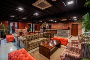 Setusvæði á Traditional Comfort Boutique Hotel