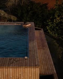 Piscina a Schmolti's Chalet o a prop
