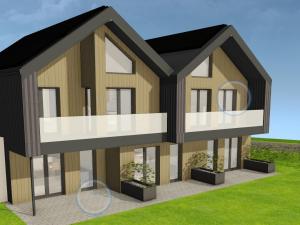 a rendering of a house at Ferienhaus BERLUV in Berlingerode