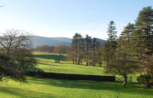 Naturlandschaft in der Nähe of country house