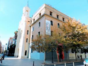 Το κτήριο όπου στεγάζεται  το hostel