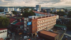 an overhead view of a city with buildings at Hotel 801 in Cagayan de Oro