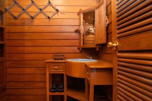 a bathroom with a sink and a mirror at Stay At Lantana Mae Rim in Ban Pa Muang +37 photos