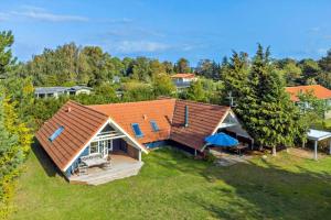 an overhead view of a home with a roof at 1311-Stege-Rylevej-20 in Stege