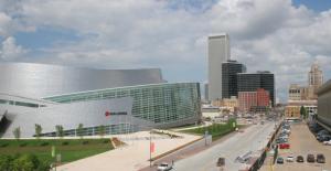 a view of a city with a street and buildings at SpringHill Suites by Marriott Tulsa in Union