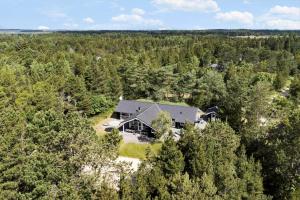 an aerial view of a house in the woods at 0317-Romo-Sonderstrandvej-24 in Høm